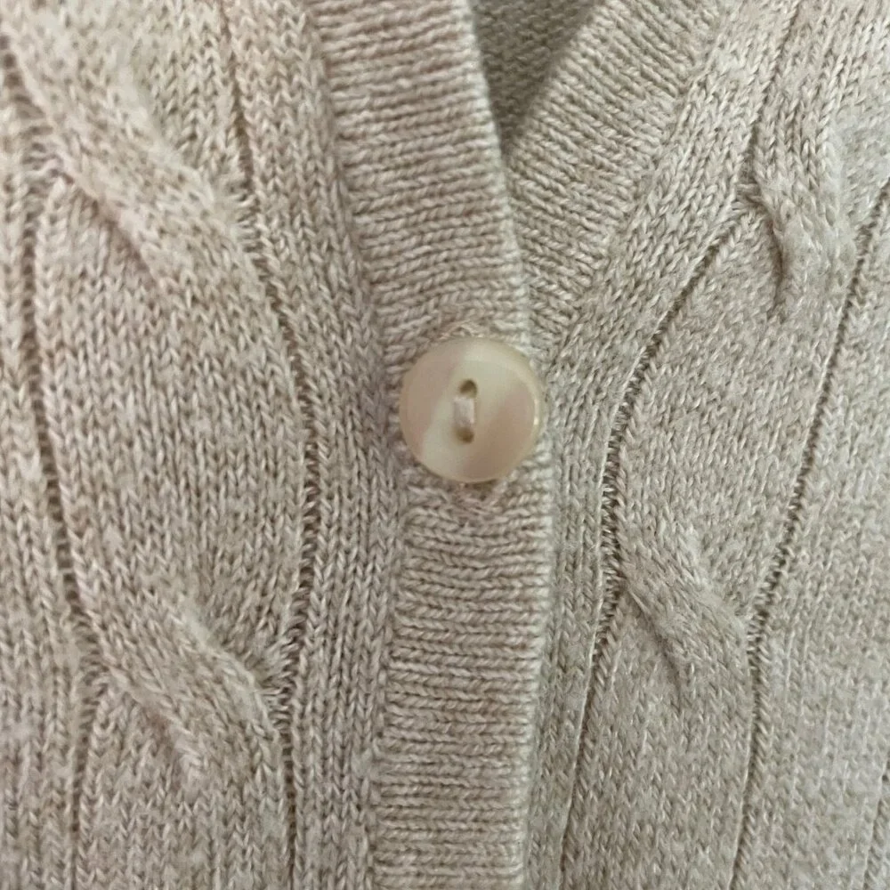 Crystal-Kobe crewneck, cardigan‎ sweater, size M
